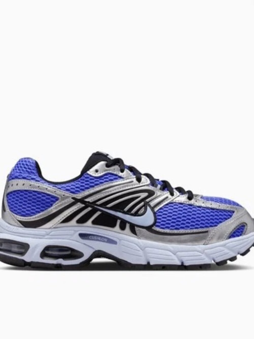 Size 8 - Nike Women's Air Max Moto 2K Sapphire Metallic Running Shoe No Lid
